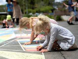 PLAYGROUND FESTIVAL: Children from all over the region enjoyed the great activities at the Lismore Quad on Saturday October 6. Picture: Jess Foote