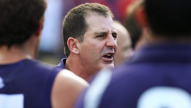 Fremantle Dockers coach Ross Lyon