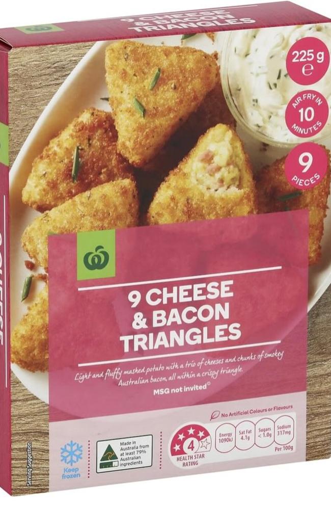 It can be cooked in the airfryer. Picture: Woolworths