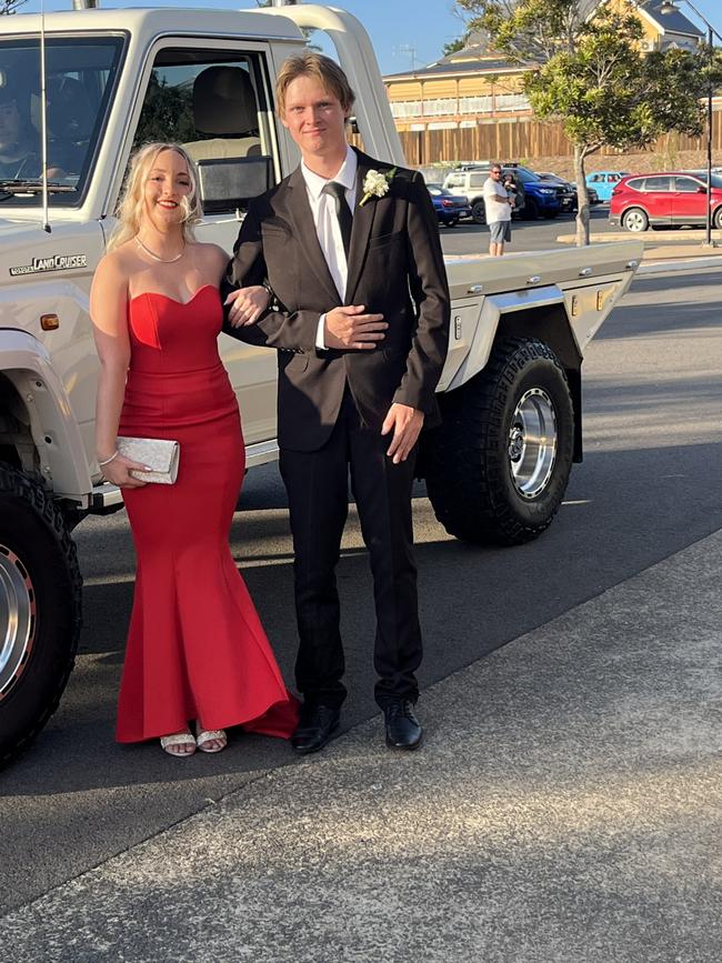 The students of Aldridge State High School celebrate their formal.