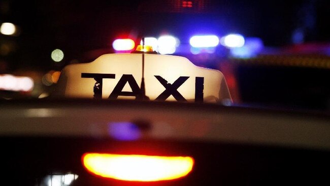 A taxi driver who punched another taxi driver in the face has avoided a conviction.