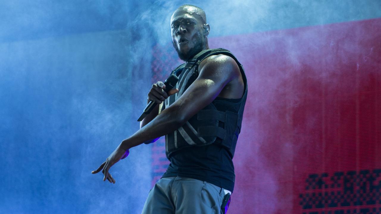 British rapper Stormzy, real name Michael Omari Owuo Jr. Picture: Oli Scarff/AFP.