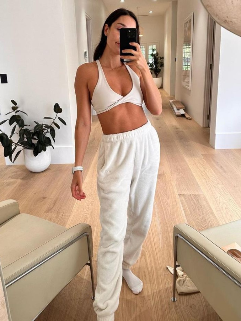 Fitness queen Kayla Itsines has slammed the off-label aesthetic use of Ozempic, calling it an 'eating disorder'. Picture: Instagram