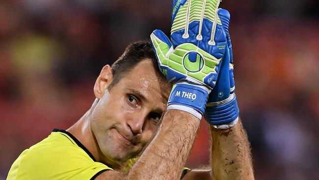 Champion Brisbane Roar goalkeeper Michael Theo nearing end of stint ...