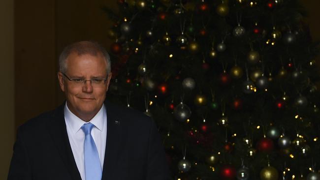 At least it got to feel a bit like Christmas for a few festive minutes. Picture: AAP