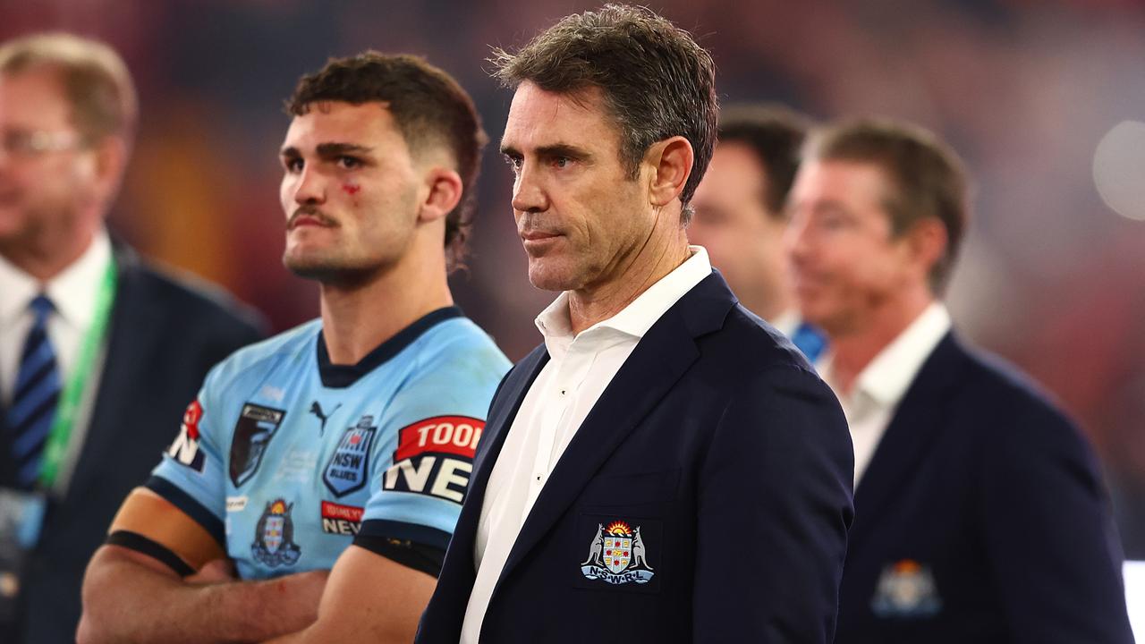 Blues coach Brad Fittler. Photo by Chris Hyde/Getty Images.