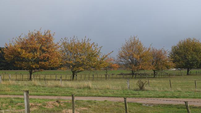 All three lots at the 398ha Yentrac farm near Ballarat was sold under the hammer on Friday.