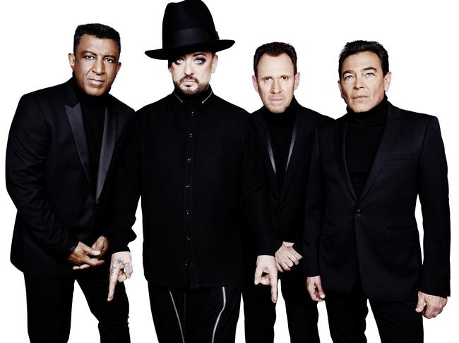 Boy George and Culture Club. Picture: Supplied