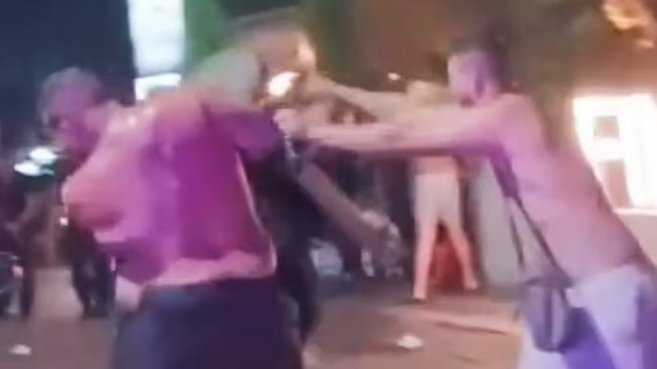 Aussies in wild brawl at famous Bali club