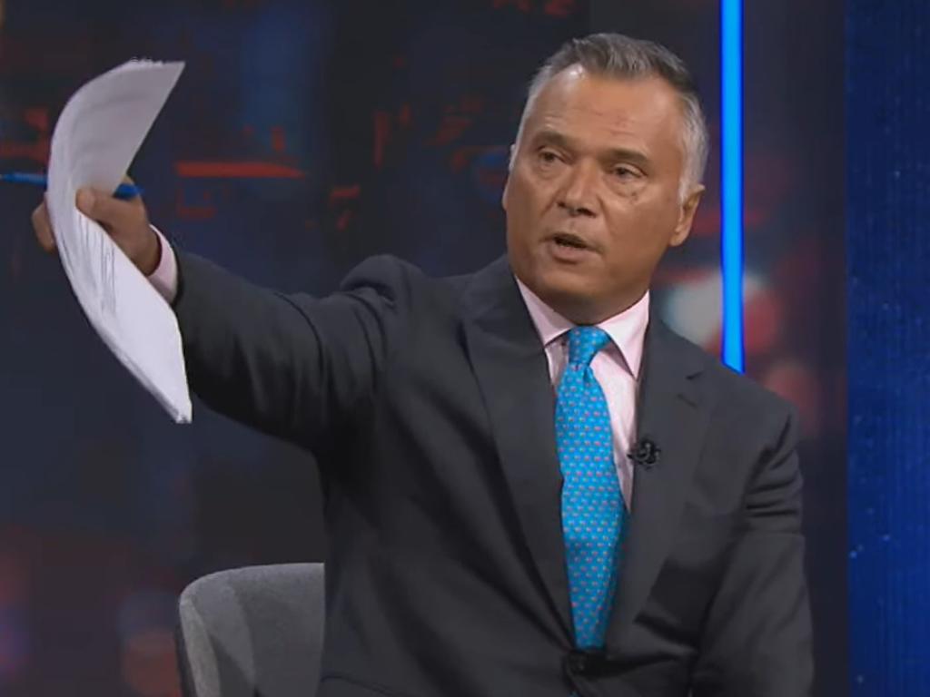 ABC host Stan Grant has ejected a Q+A audience member in a sensational blow up over the Ukraine conflict. Image: ABC