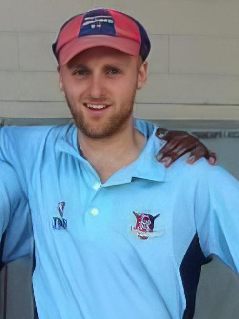 Oscar Jenkins in his Toorak Prahan cricket club uniform. Picture: Instagram