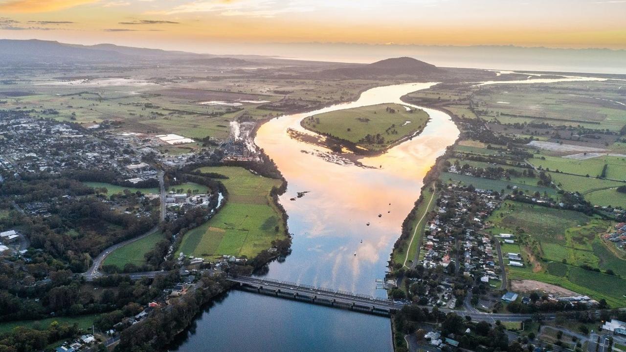 The freehold site is currently occupied by a single-storey, four-bedroom home, connected to the nearby towns of Nowra and Bomaderry by a dock and 24-hour private barge. Picture: Colliers