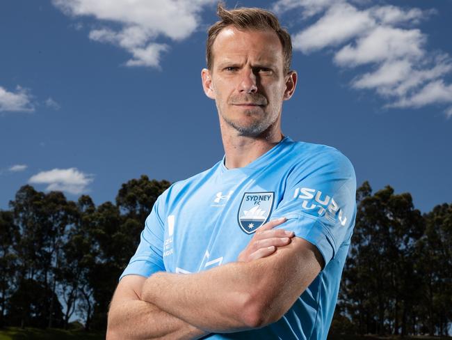 Sydney FC skipper Alex Wilkinson is confident his side can regain the A-League title. Picture: Mark Metcalfe / Getty Images