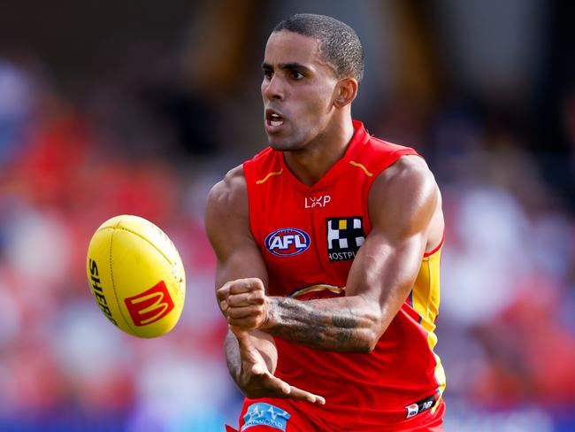 Gold Coast suns skipper Touk Miller ‘disappointed’ stadium upgrade isn’t a legacy project (Photo by Dylan Burns/AFL Photos via Getty Images)