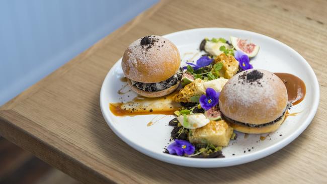 These oreo ice cream sliders are out of Left Field. Literally. Picture: Eugene Hyland