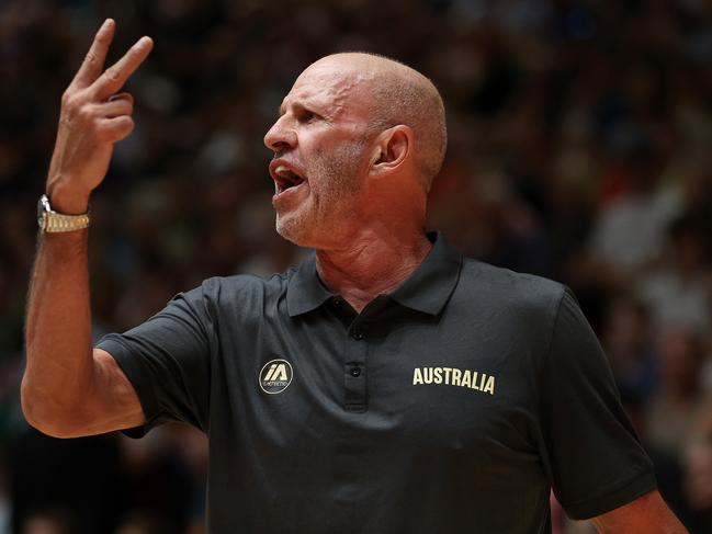 The Boomers have copped a brutal Olympic draw. Picture: Daniel Pockett/Getty Images