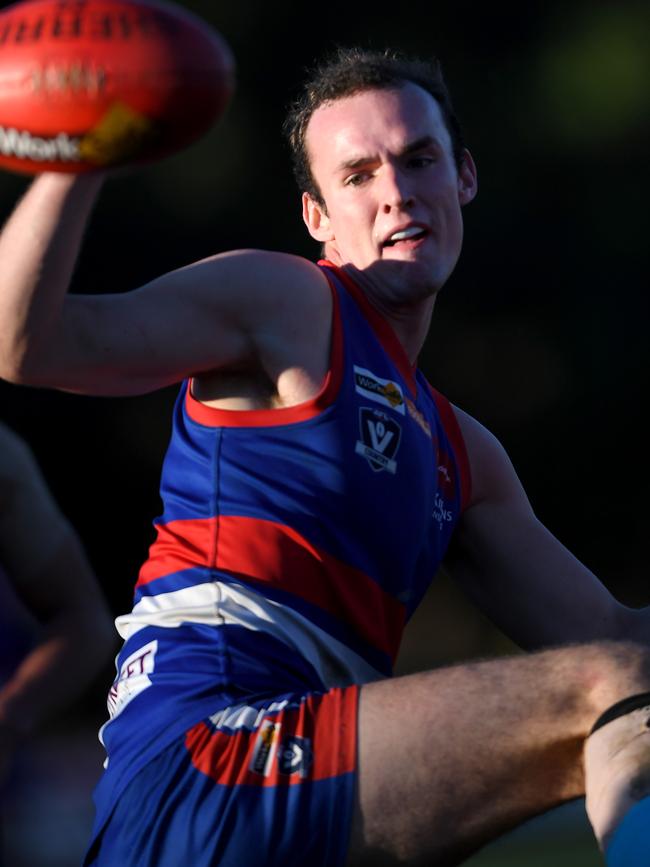 Josh Grabham in action for Gisborne. Picture: Andy Brownbill