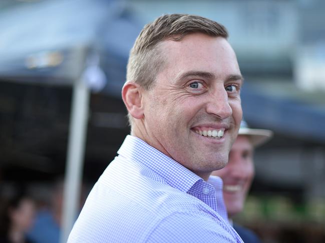 Trainer Tony Gollan was happy with the meeting. Picture: AAP/Albert Perez