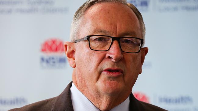 NSW Health Minister Brad Hazzard said he was “extremely angry”. Picture: NCA NewsWire / Gaye Gerard