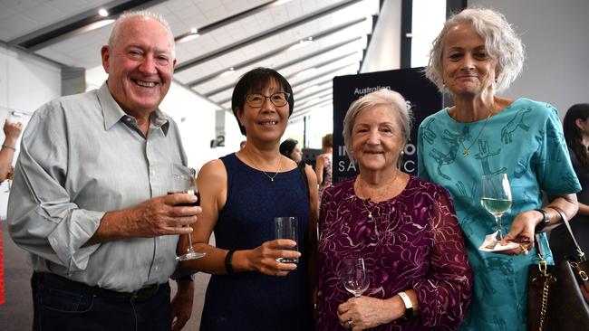 Daryl Manzie, Eleanor Chin, Margaret Shewring and Christine Gray at the 2024 NT Australian of the Year Awards at the Darwin Convention Centre on Monday, November 6.