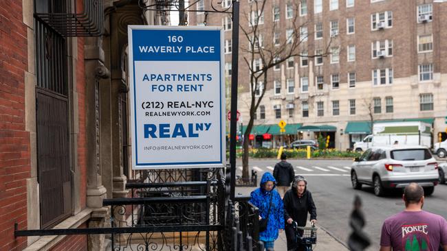 The continued rise in inflation means the Federal Reserve is unlikely to cut interest rates anytime soon. Picture: Getty Images