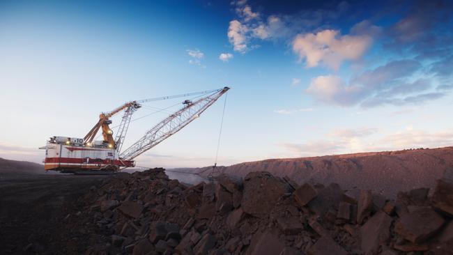 Operations at the Caval Ridge coking coal mine in Queensland, owned by the BHP Mitsubishi Alliance (BMA). Picture: BHP