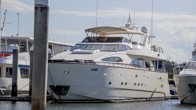 The Lady Pamela at Gold Coast City Council Marina in Coomera.