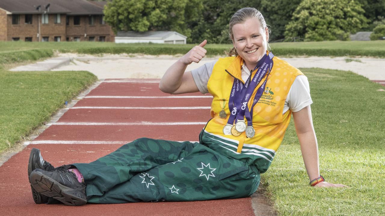 Toowoomba woman Belinda Slatter has qualified to compete at the Virtus Global Games – an elite sporting event for athletes who live with an intellectual impairment. Picture: Nev Madsen