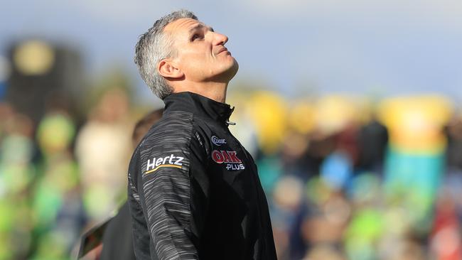 Ivan Cleary won’t get any help from up there. Photo: Mark Evans/Getty Images