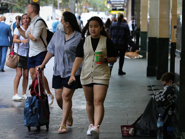 Sydney office capacity is just at 7 per cent. Picture: NCA Newswire/ Gaye Gerard