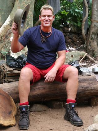 Raising a smile in I’m A Celebrity ... Get Me Out Of Here! Picture: Network Ten / ITV Studios