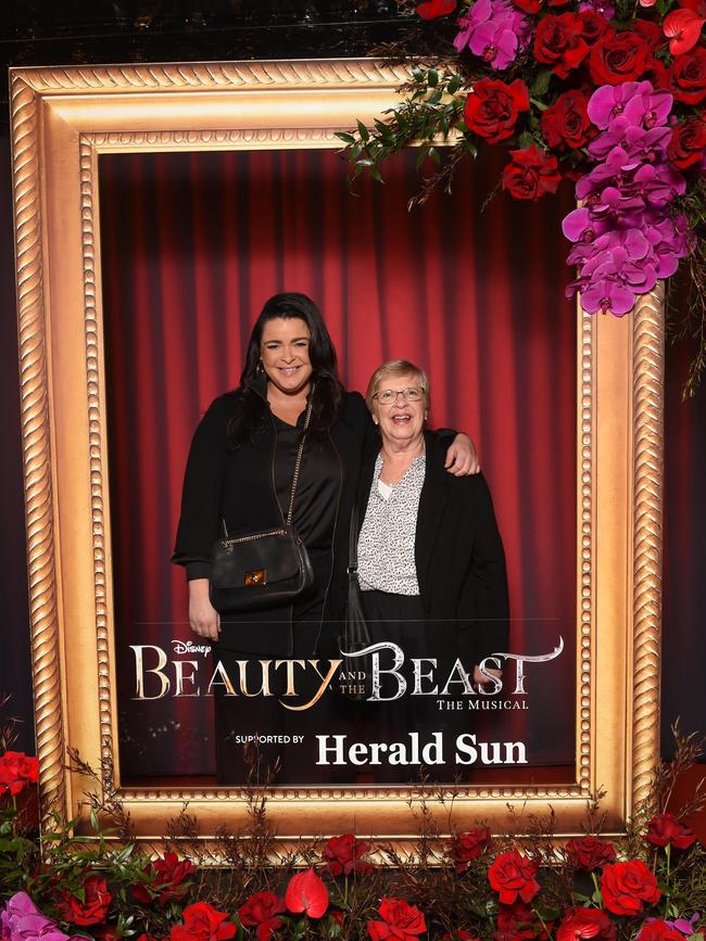 Opening night: Beauty and The Beast at Her Majestys Theatre, Melbourne. Picture: Josie Hayden