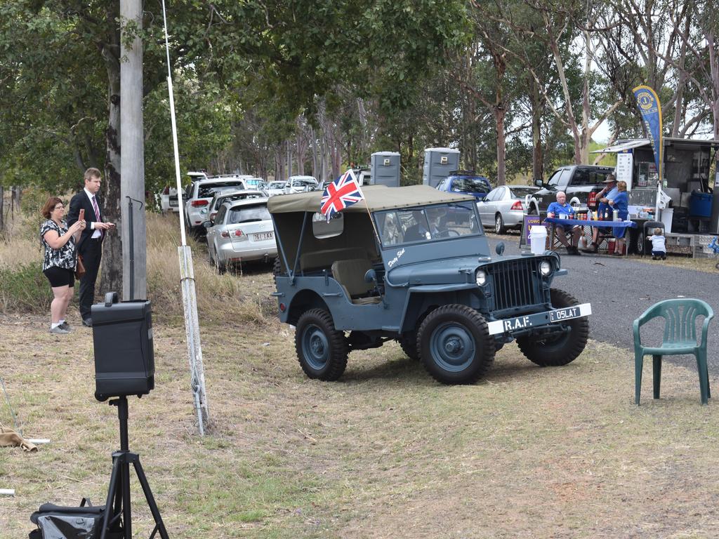 Lovingly restored and recreated jeeps were present as part of the event