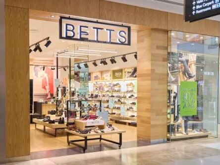 Betts Shoes has moved to a new location within the shopping centre.