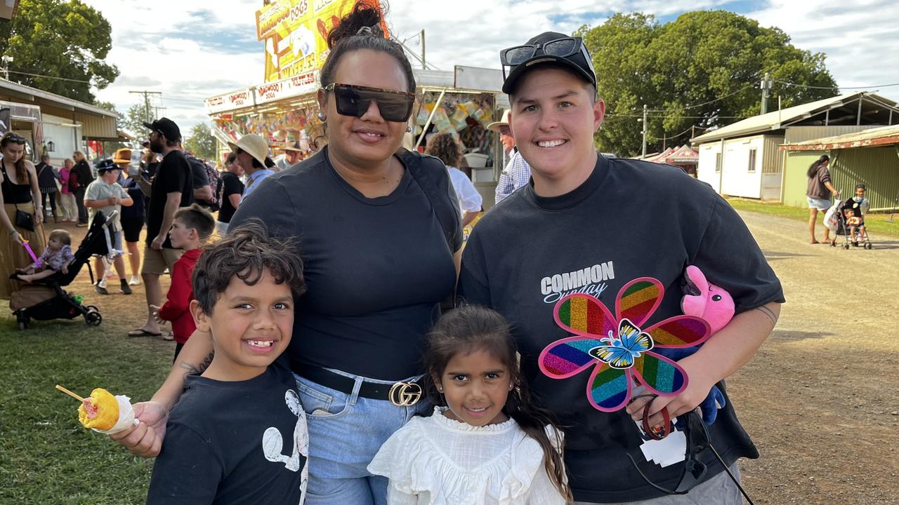 The Alberts family at the Kingaroy Show on Saturday, May 3 2025.