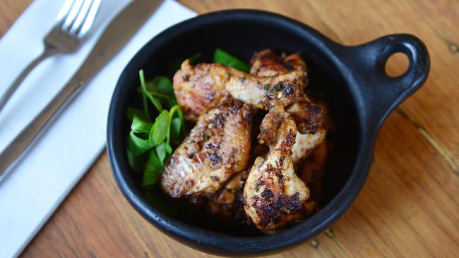 Guilty as charged: the spicy chicken wings