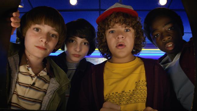 Some popular shows, such as Stranger Things, are only available on streaming services. Picture: Netflix via AP