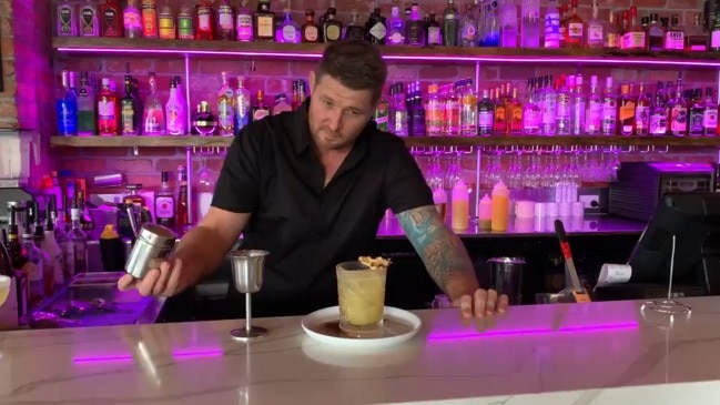 Whitsunday's Best Bartender serves up a signature cocktail