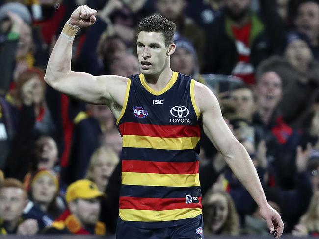 Josh Jenkins could leave the Adelaide Crows. Picture: Sarah Reed