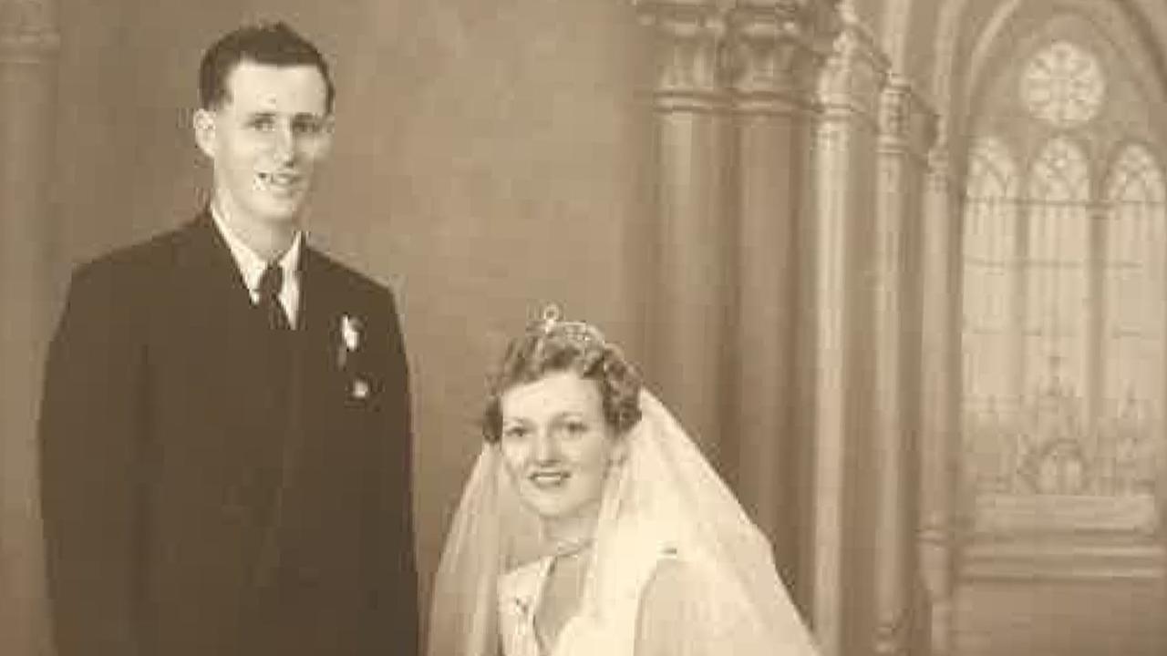 Des and Betty Jenner are celebrating their 70th Wedding anniversary. Picture: Contributed