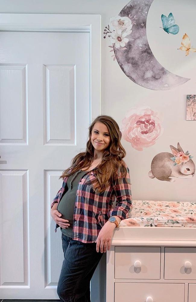 Bindi has been sharing glimpses of her nursery. Picture: Instagram