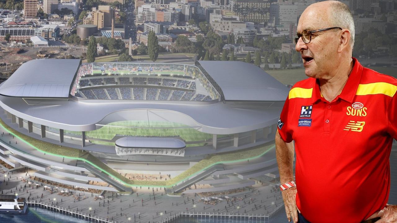 Tony Cochrane has warned a Hobart Stadium would lose millions every year.