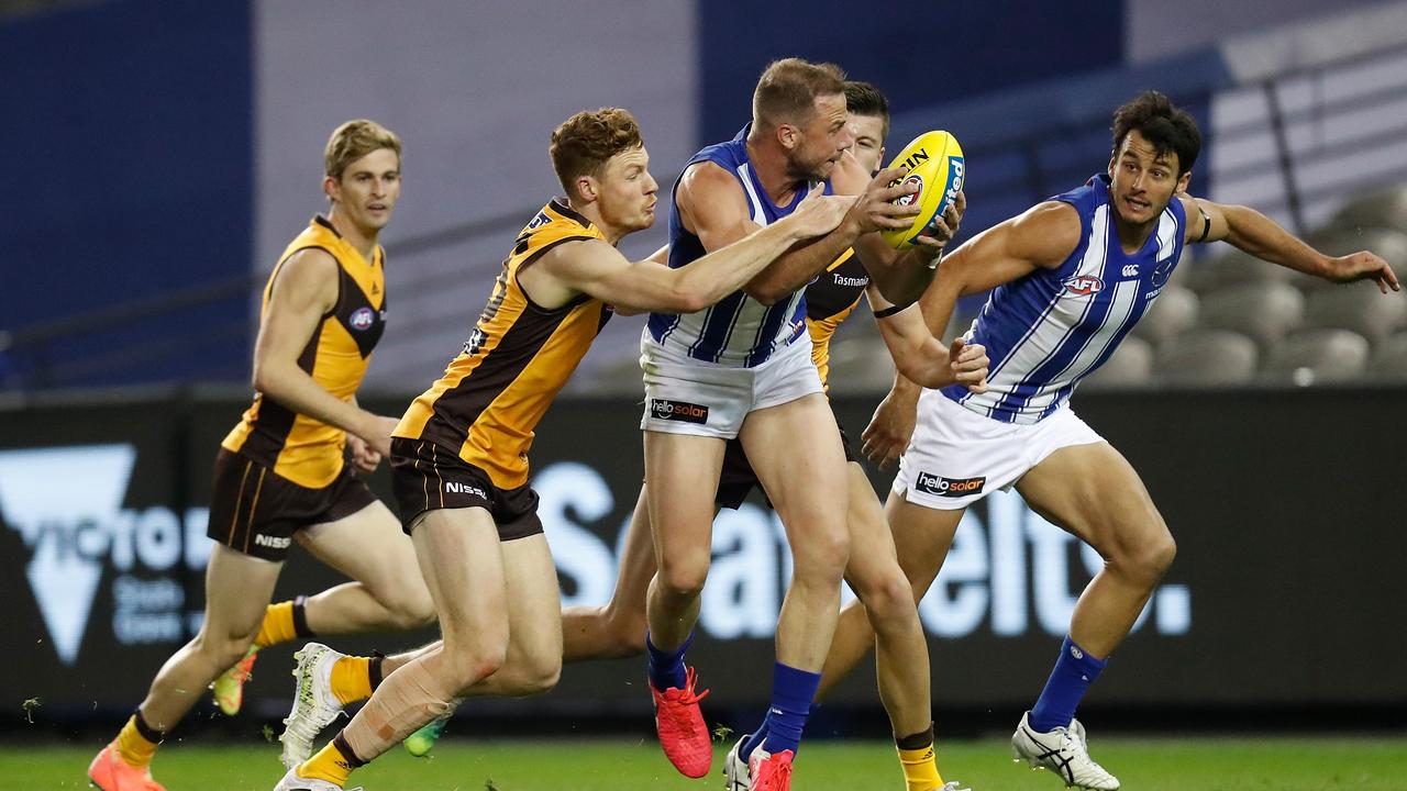 David King believes team prior opportunity should be implemented. Photo: Michael Willson/AFL Photos via Getty Images.