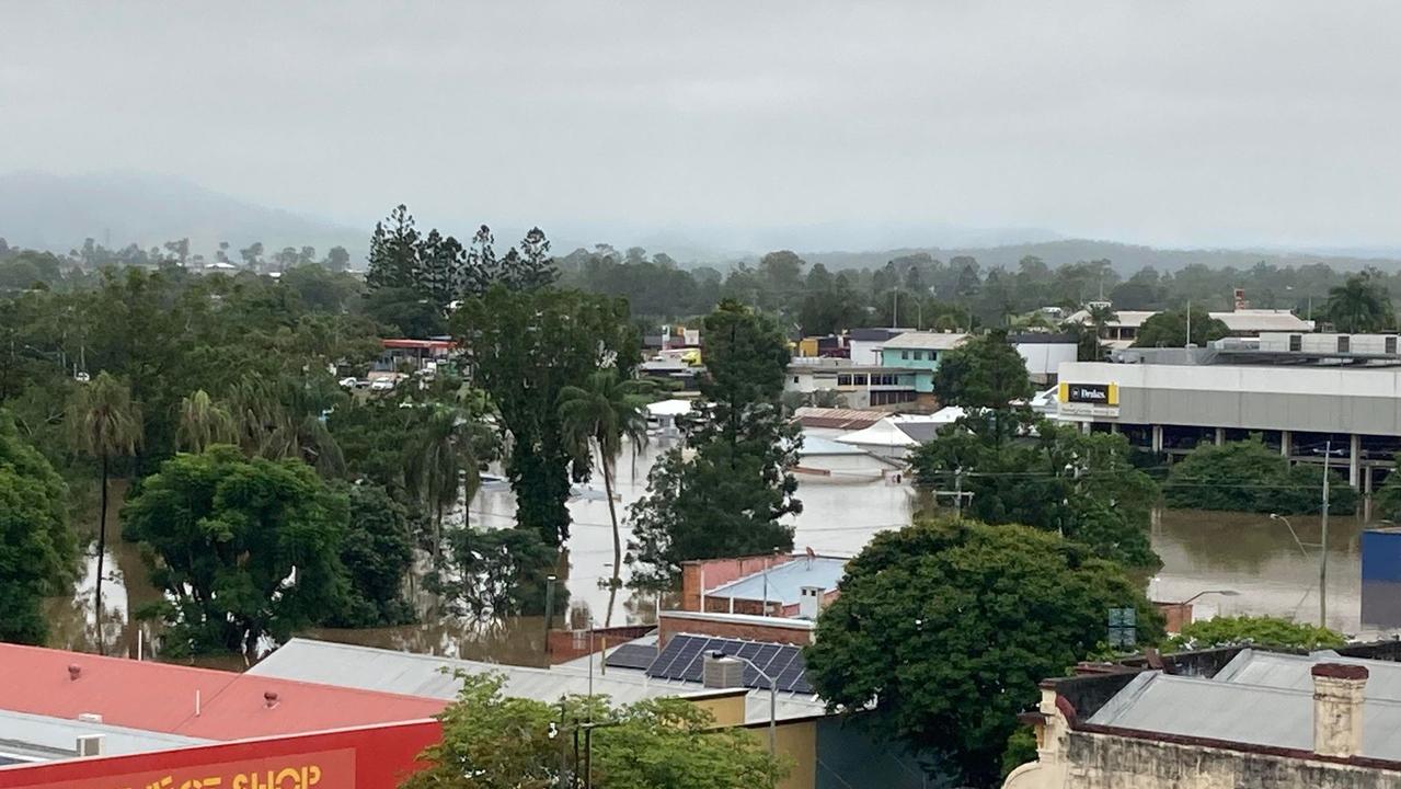 Gympie flood, Mary St, February 26. 2022