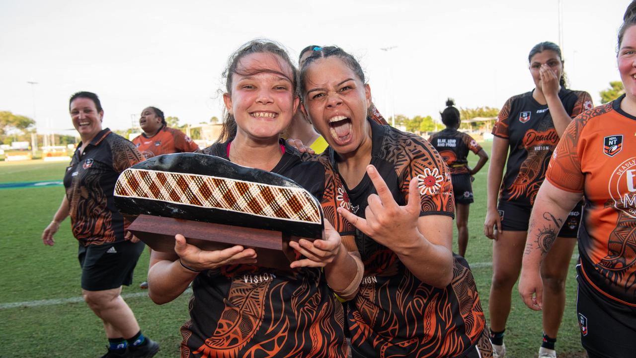 2024 Deadly Cup Carnival between the Indigenous All Stars and Territory All Stars. Picture: Pema Tamang Pakhrin