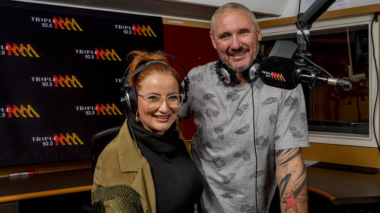 92.5 Triple M Gold Coast Bridget Daley and Spida Everitt are celebrating 10 years on air together. Picture: Jerad Williams