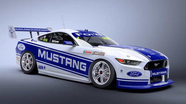 Ford Mustang for the 2018 Supercars season. Picture: Supercars