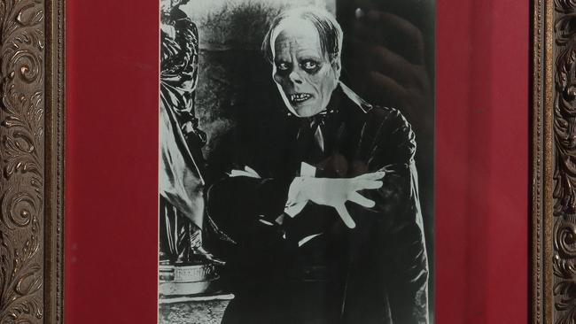 The Lon Chaney picture and autograph. Picture Glenn Hampson