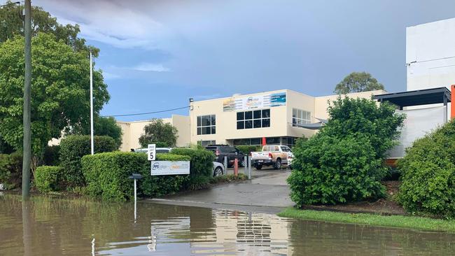 Hayter St at Currumbin on Thursday afternoon. Picture: Nick Smith
