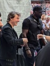 Tom Cruise was spotted at Taylor Swift's London show on June 22. Picture: Supplied